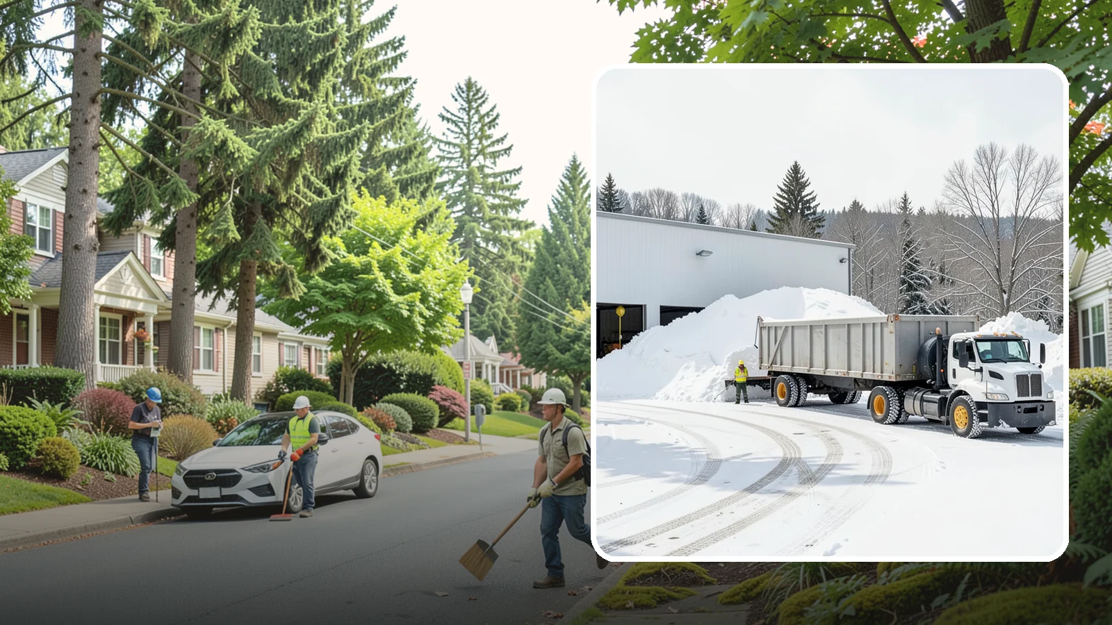 Warehouse Snow Hauling in Beaux Arts Village, King County, WA - We haul snow from warehouse yards, dock approaches, and truck lanes so freight keeps moving through winter.