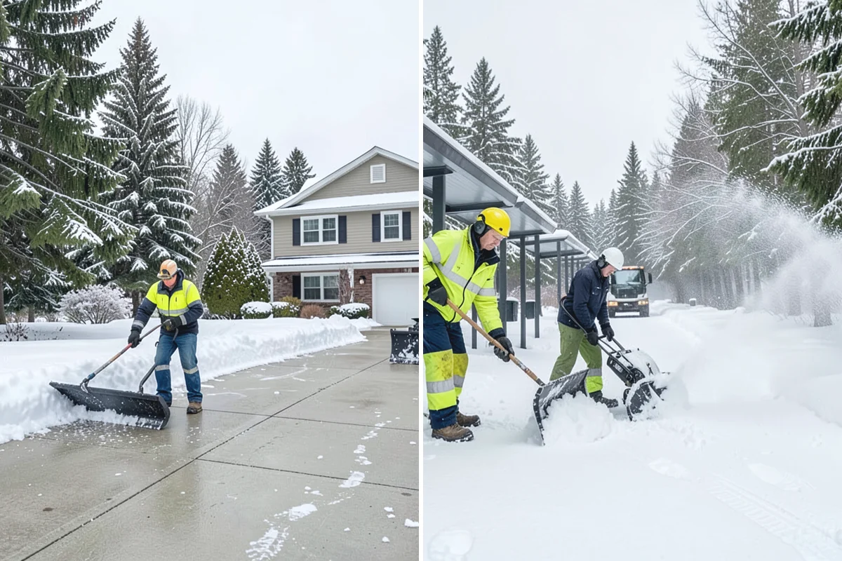 Warehouse Snow Hauling in Beaux Arts Village, King County, WA - We map dock faces, truck lanes, and staging areas
