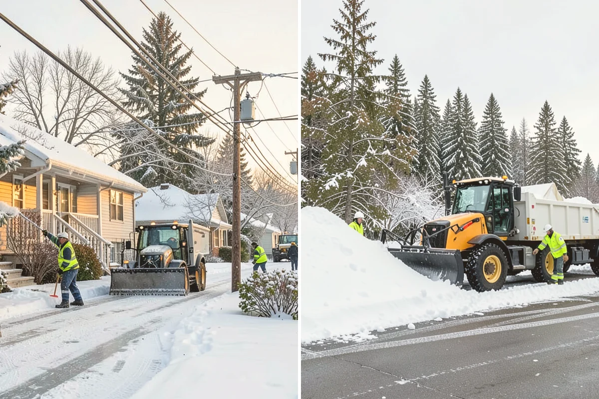 Warehouse Snow Hauling in Bellevue, King County, WA - We map dock faces, truck lanes, and staging areas