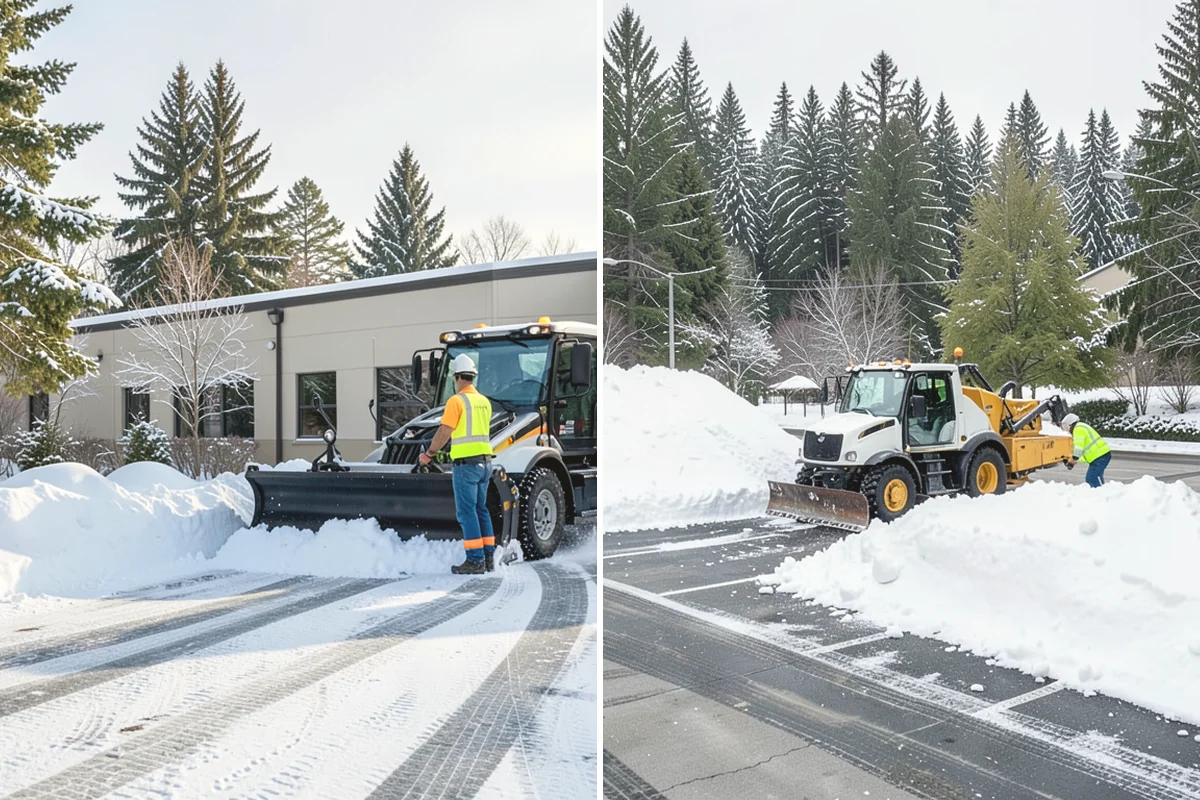 Warehouse Snow Hauling in Black Diamond, King County, WA - We map dock faces, truck lanes, and staging areas