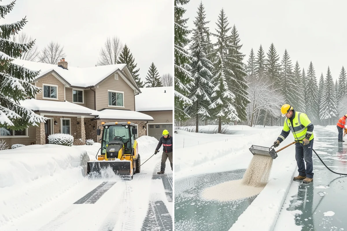 Warehouse Snow Hauling in Bothell, King County, WA - We map dock faces, truck lanes, and staging areas