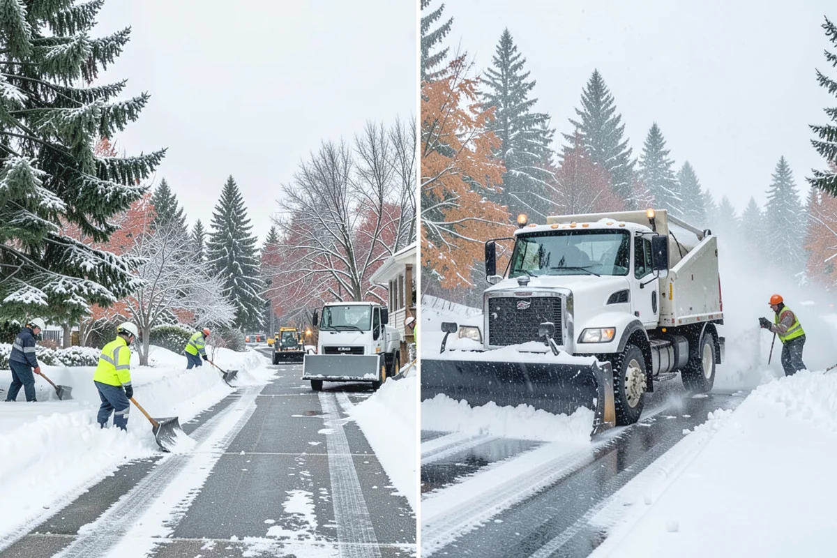 Warehouse Snow Hauling in Buckley, Pierce County, WA - We map dock faces, truck lanes, and staging areas