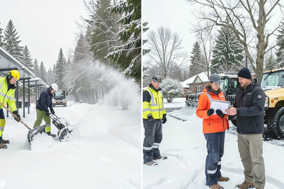 Warehouse Snow Hauling in Burien, King County, WA - We map dock faces, truck lanes, and staging areas