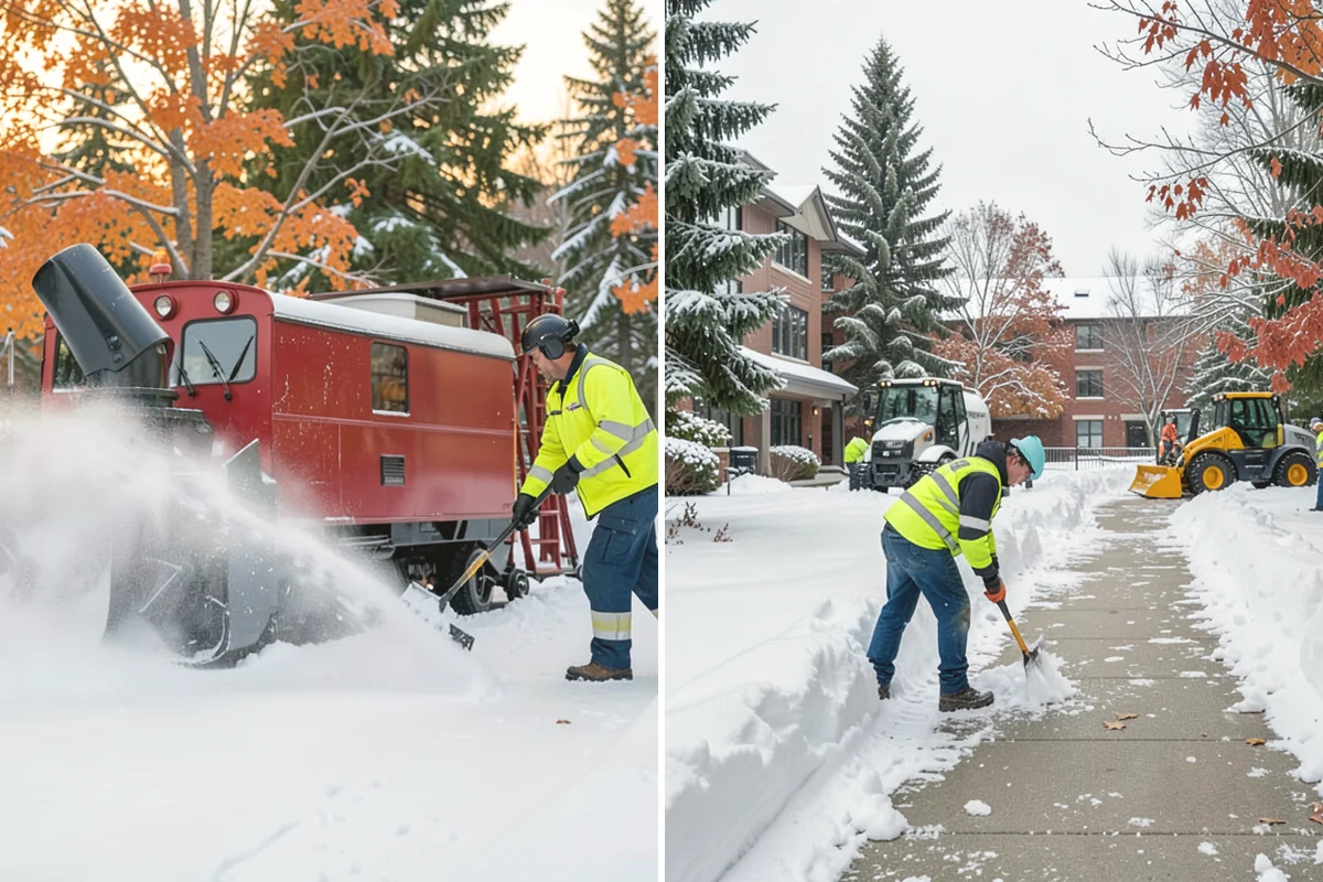 Warehouse Snow Hauling in Burlington, Skagit County, WA - We map dock faces, truck lanes, and staging areas