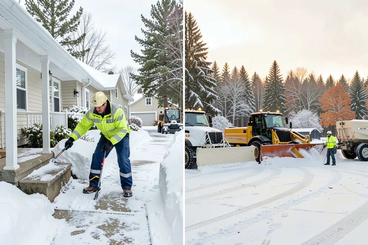 Warehouse Snow Hauling in Concrete, Skagit County, WA - We map dock faces, truck lanes, and staging areas