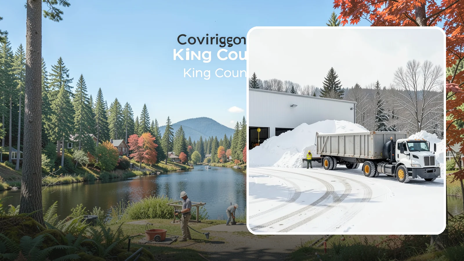 Warehouse Snow Hauling in Covington, King County, WA - We haul snow from warehouse yards, dock approaches, and truck lanes so freight keeps moving through winter.