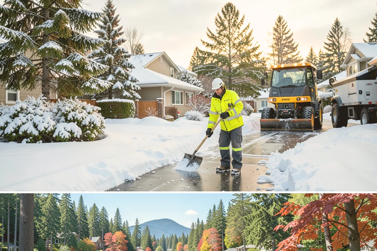 Warehouse Snow Hauling in Covington, King County, WA - Warehouse hauling is scheduled around shipping windows whenever yard accumulation begins to restrict trailer staging and dock...