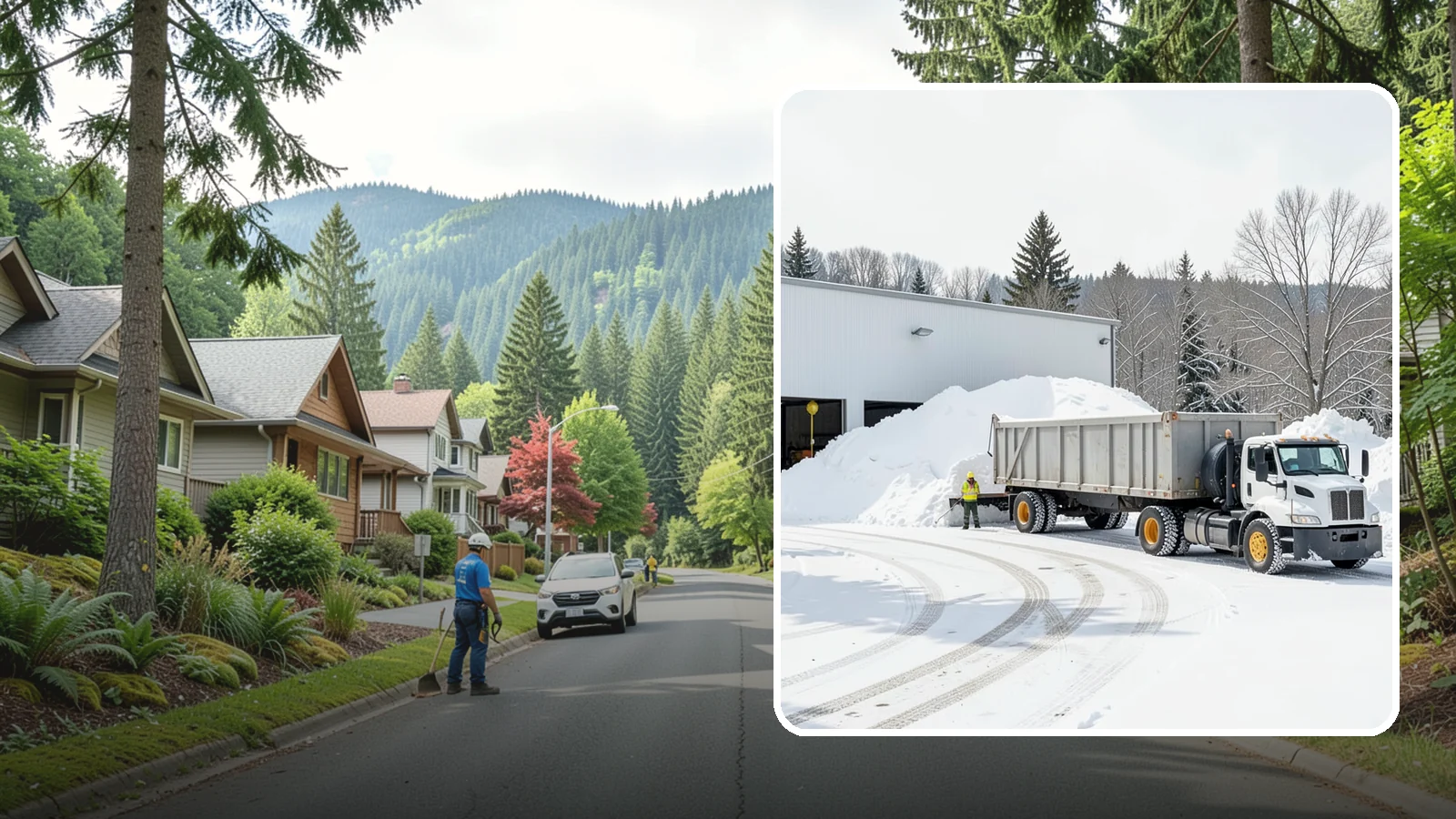 Warehouse Snow Hauling in Darrington, Snohomish County, WA - We haul snow from warehouse yards, dock approaches, and truck lanes so freight keeps moving through winter.