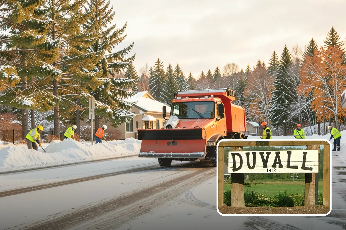 Warehouse Snow Hauling in Duvall, King County, WA - Keeps dock doors and truck lanes fully usable