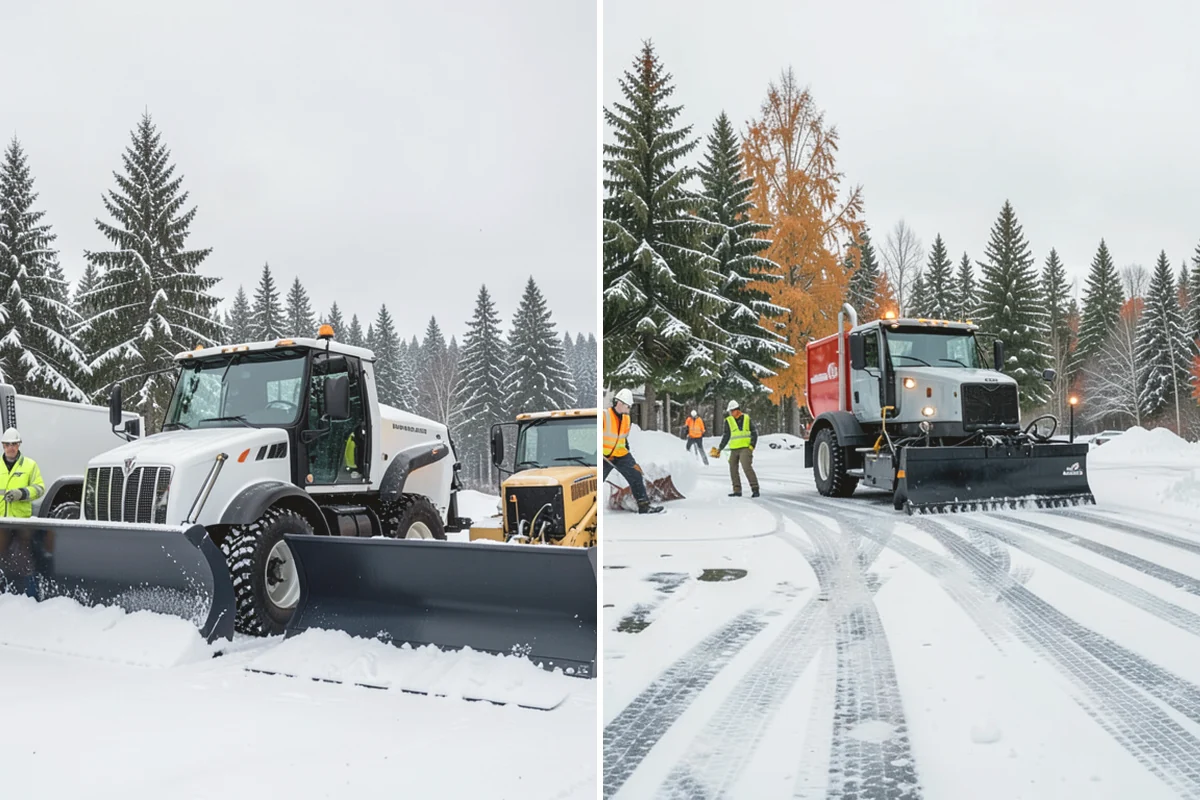 Warehouse Snow Hauling in Duvall, King County, WA - We map dock faces, truck lanes, and staging areas