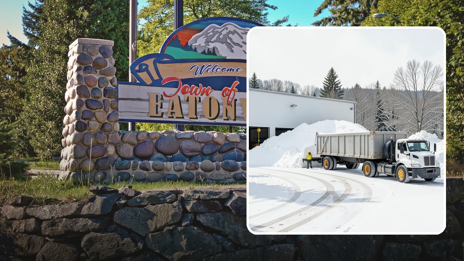 Warehouse Snow Hauling in Eatonville, Pierce County, WA - We haul snow from warehouse yards, dock approaches, and truck lanes so freight keeps moving through winter.
