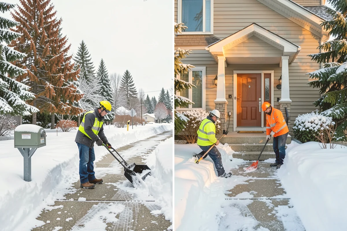 Warehouse Snow Hauling in Edmonds, Snohomish County, WA - We map dock faces, truck lanes, and staging areas
