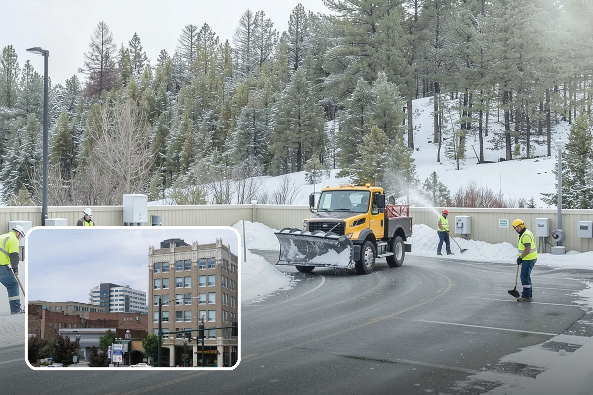 Warehouse Snow Hauling in Everett, Snohomish County, WA - Keeps dock doors and truck lanes fully usable