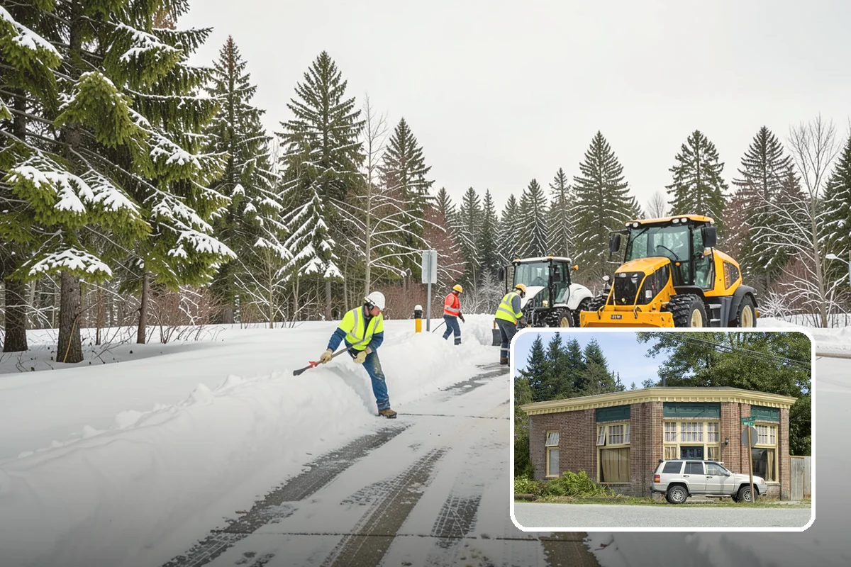 Warehouse Snow Hauling in Hamilton, Skagit County, WA - Keeps dock doors and truck lanes fully usable