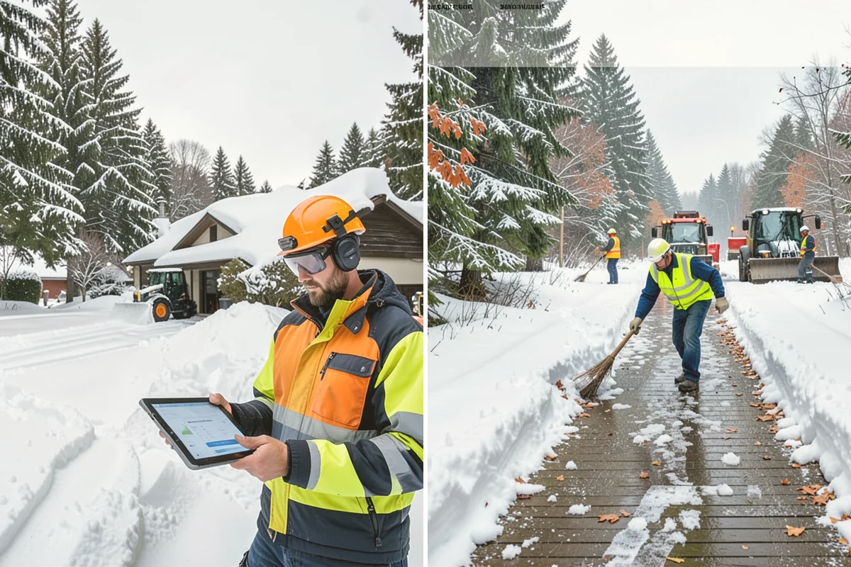 Warehouse Snow Hauling in Kirkland, King County, WA - We map dock faces, truck lanes, and staging areas