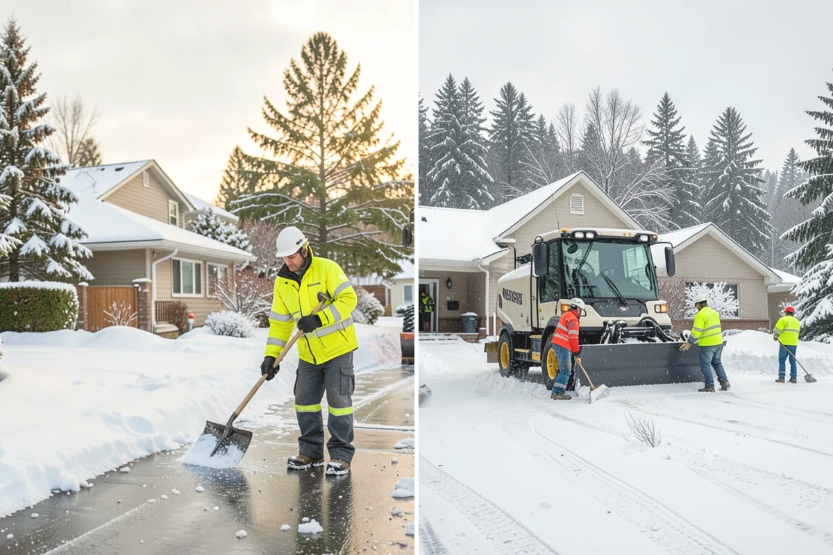 Warehouse Snow Hauling in La Conner, Skagit County, WA - We map dock faces, truck lanes, and staging areas