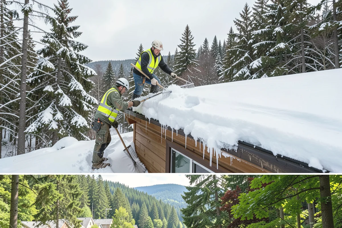Warehouse Snow Hauling in Lake Forest Park, King County, WA - Warehouse hauling is scheduled around shipping windows whenever yard accumulation begins to restrict trailer staging and dock...