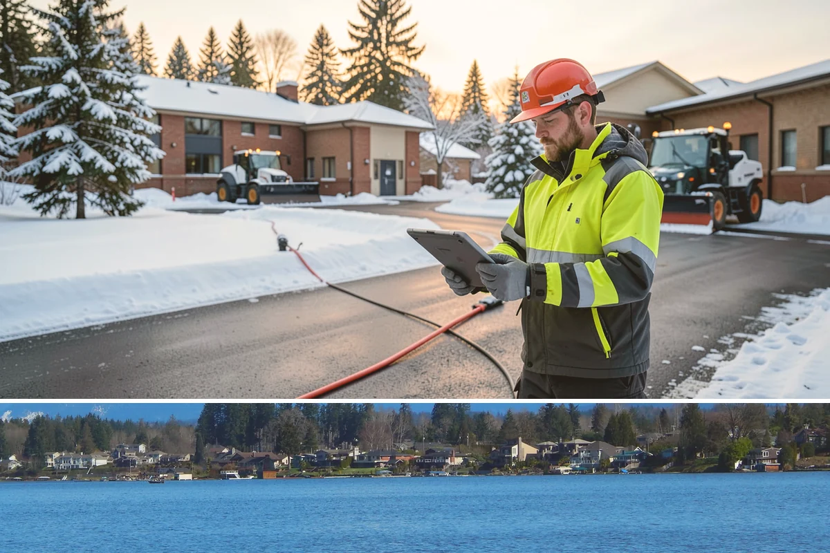 Warehouse Snow Hauling in Lake Stevens, Snohomish County, WA - Warehouse hauling is scheduled around shipping windows whenever yard accumulation begins to restrict trailer staging and dock...