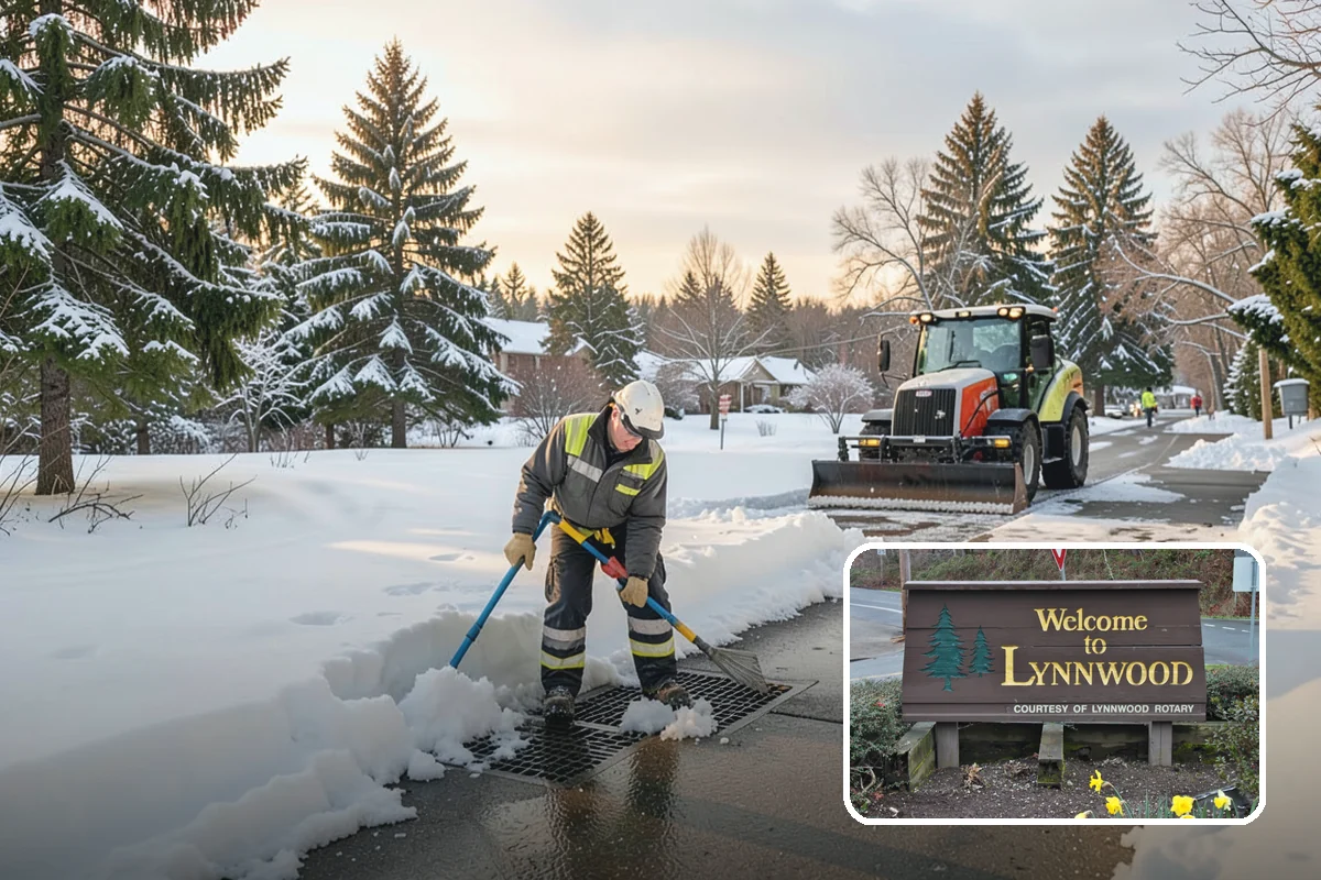 Warehouse Snow Hauling in Lynnwood, Snohomish County, WA - Keeps dock doors and truck lanes fully usable