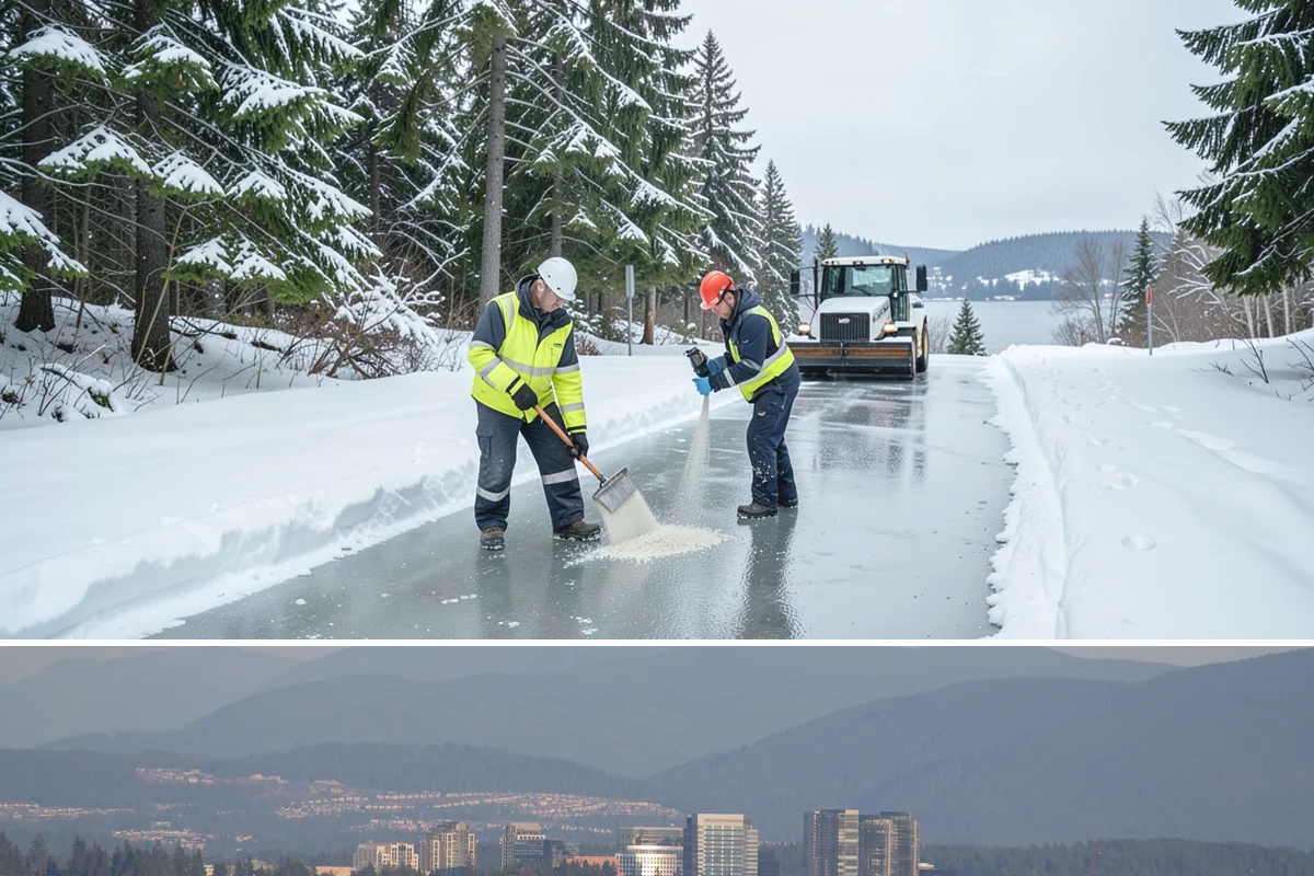 Warehouse Snow Hauling in Medina, King County, WA - Warehouse hauling is scheduled around shipping windows whenever yard accumulation begins to restrict trailer staging and dock...