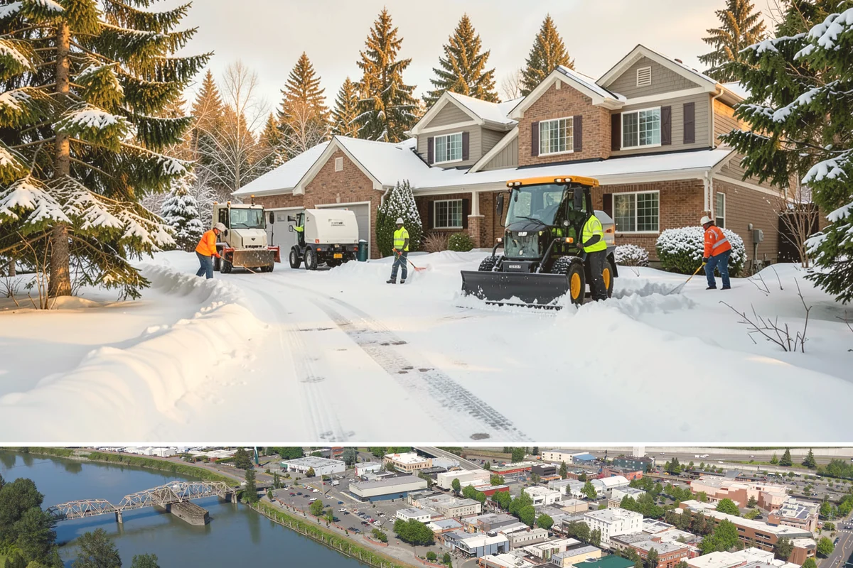 Warehouse Snow Hauling in Mount Vernon, Skagit County, WA - Warehouse hauling is scheduled around shipping windows whenever yard accumulation begins to restrict trailer staging and dock...