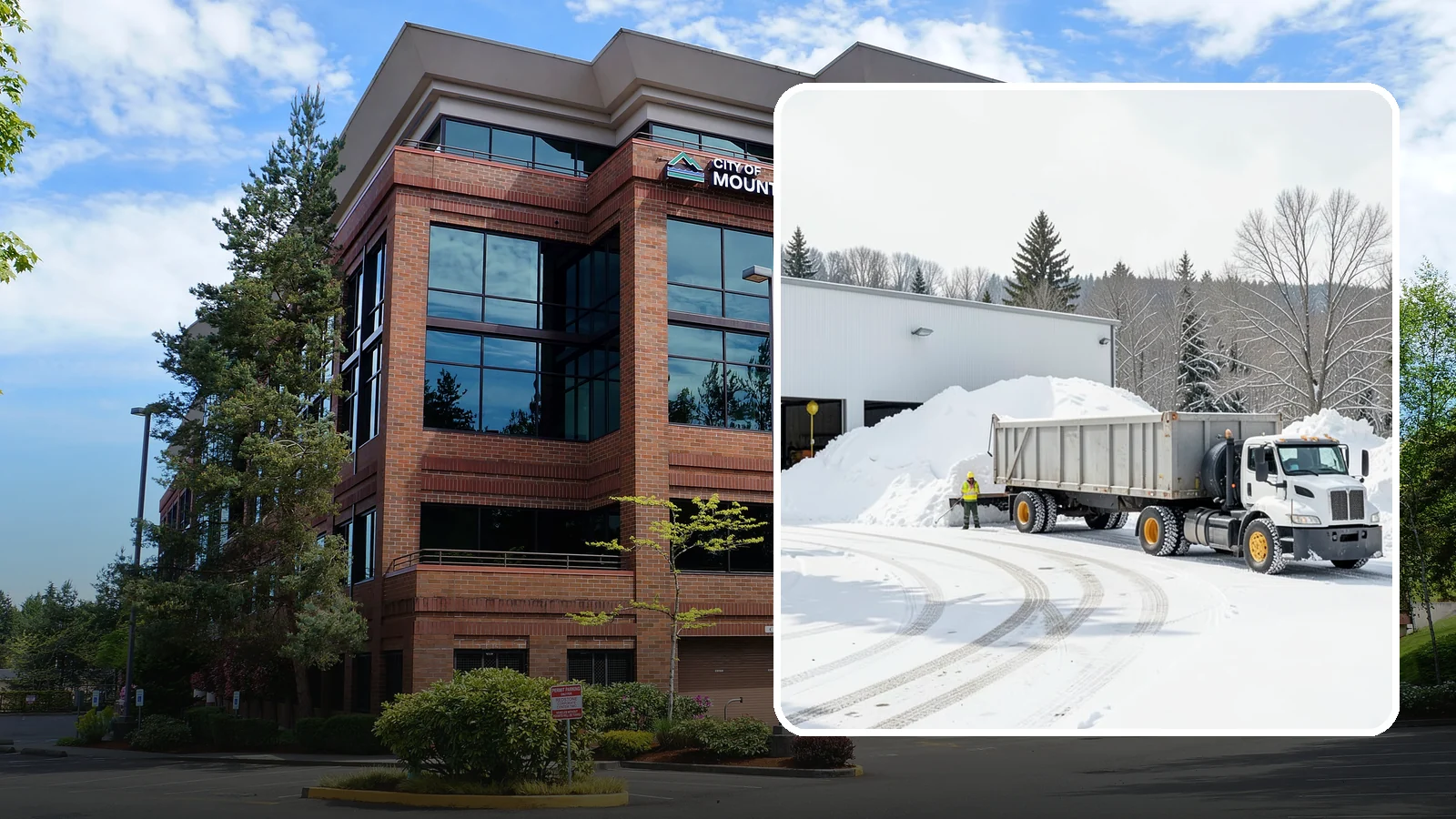 Warehouse Snow Hauling in Mountlake Terrace, Snohomish County, WA - We haul snow from warehouse yards, dock approaches, and truck lanes so freight keeps moving through winter.