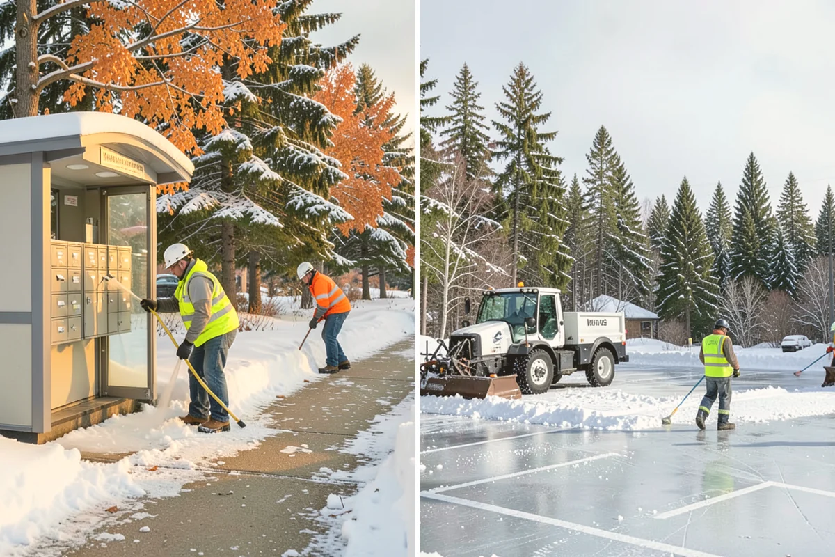 Warehouse Snow Hauling in Newcastle, King County, WA - We map dock faces, truck lanes, and staging areas