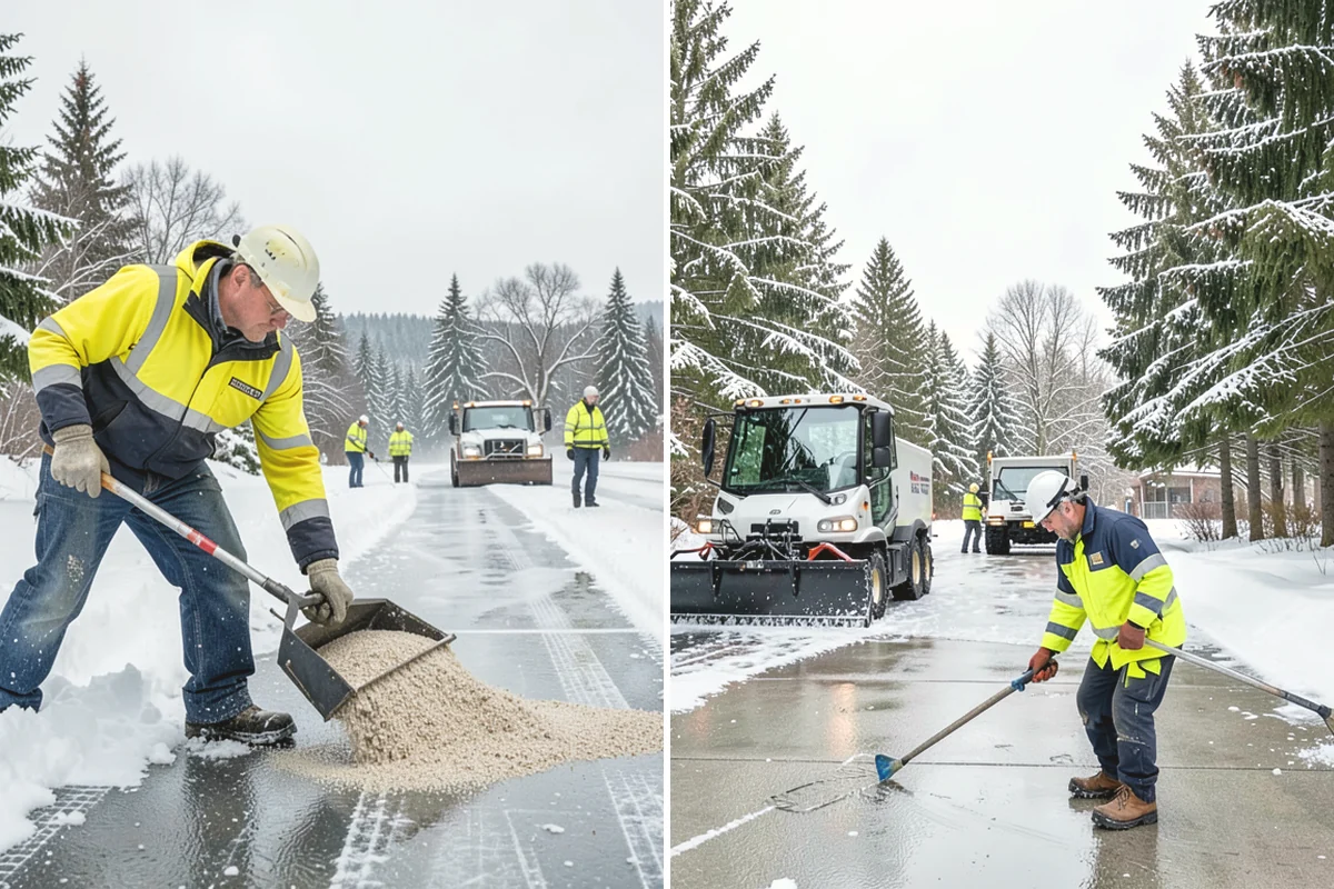 Warehouse Snow Hauling in North Bend, King County, WA - We map dock faces, truck lanes, and staging areas