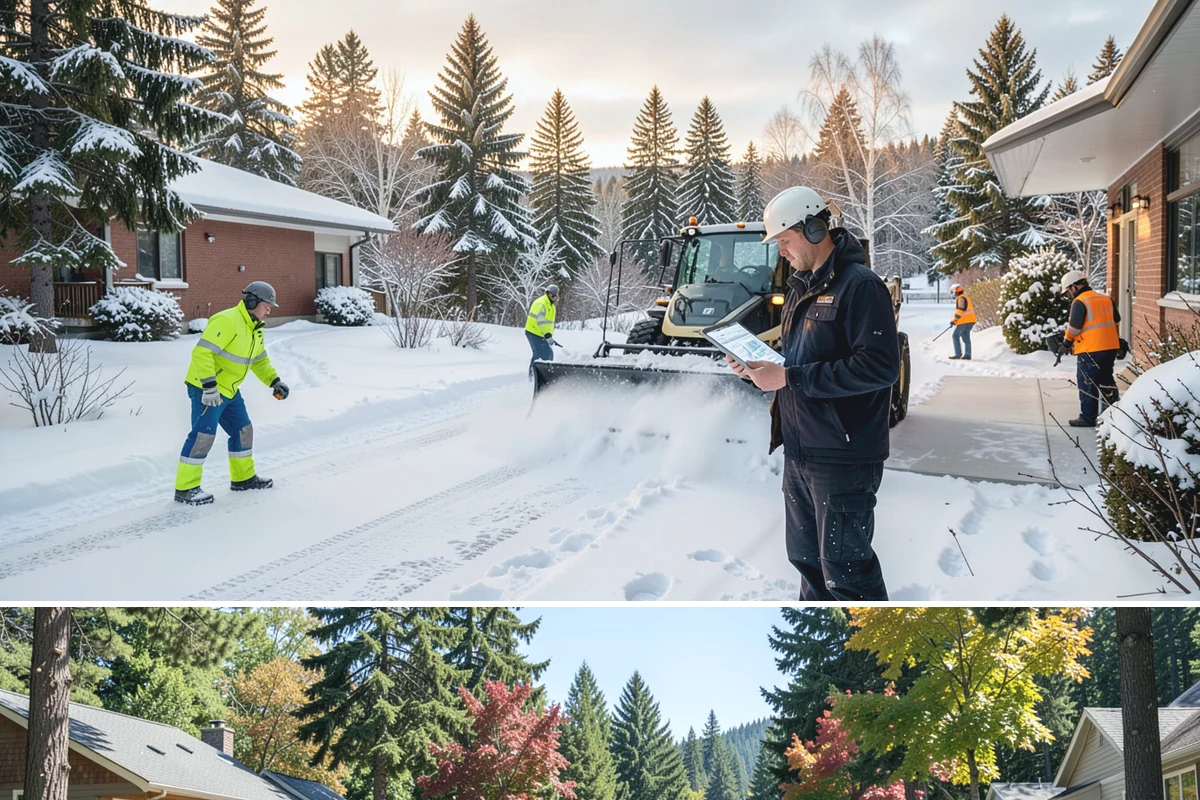 Warehouse Snow Hauling in Orting, Pierce County, WA - Warehouse hauling is scheduled around shipping windows whenever yard accumulation begins to restrict trailer staging and dock...