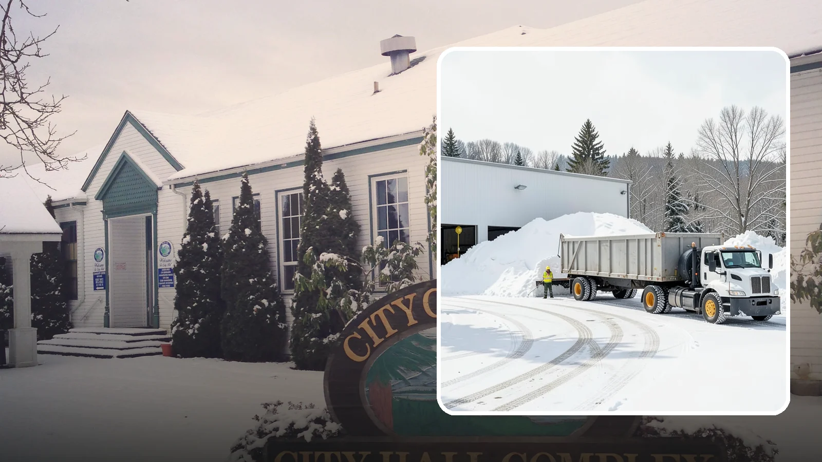 Warehouse Snow Hauling in Pacific, King County, WA - We haul snow from warehouse yards, dock approaches, and truck lanes so freight keeps moving through winter.
