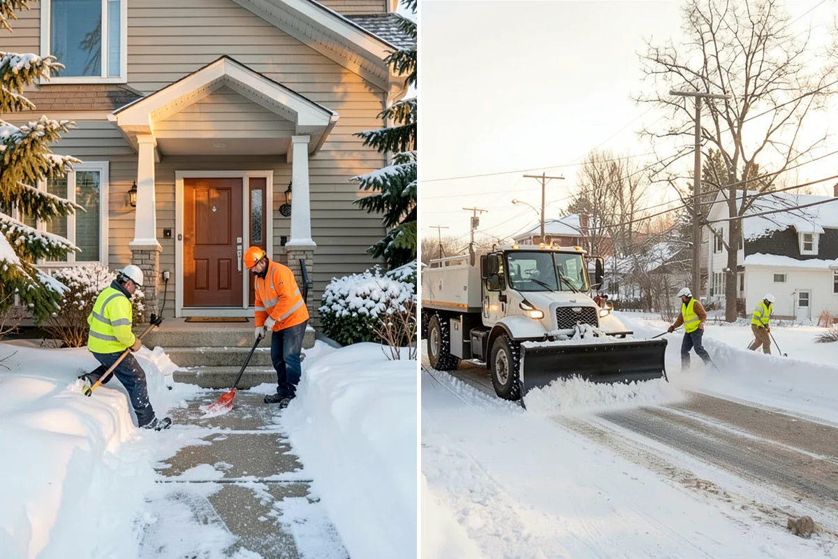 Warehouse Snow Hauling in Pacific, King County, WA - We map dock faces, truck lanes, and staging areas