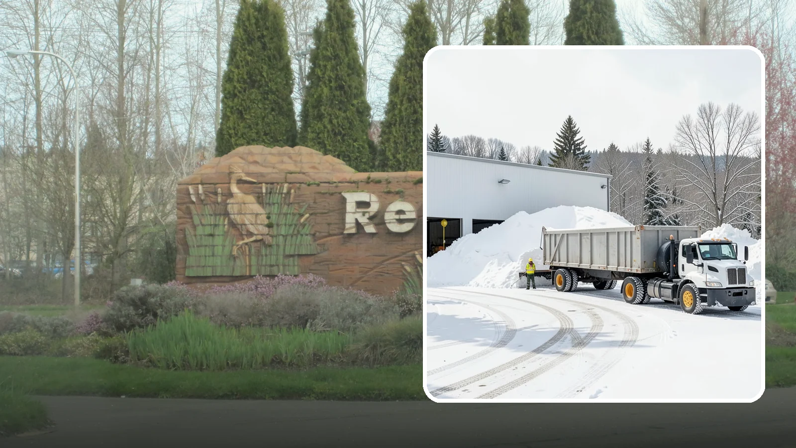Warehouse Snow Hauling in Renton, King County, WA - We haul snow from warehouse yards, dock approaches, and truck lanes so freight keeps moving through winter.