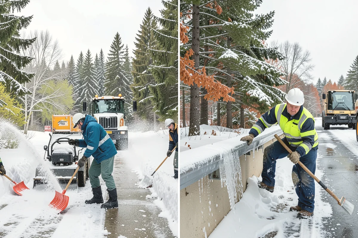 Warehouse Snow Hauling in Ruston, Pierce County, WA - We map dock faces, truck lanes, and staging areas