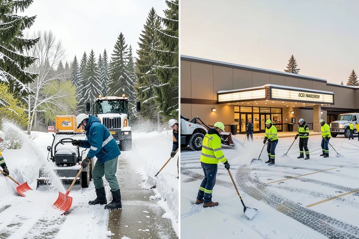 Warehouse Snow Hauling in SeaTac, King County, WA - We map dock faces, truck lanes, and staging areas