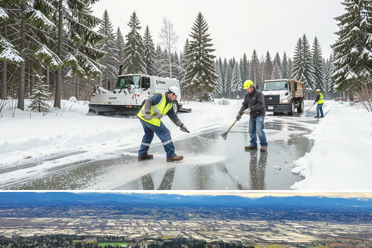 Warehouse Snow Hauling in SeaTac, King County, WA - Warehouse hauling is scheduled around shipping windows whenever yard accumulation begins to restrict trailer staging and dock...