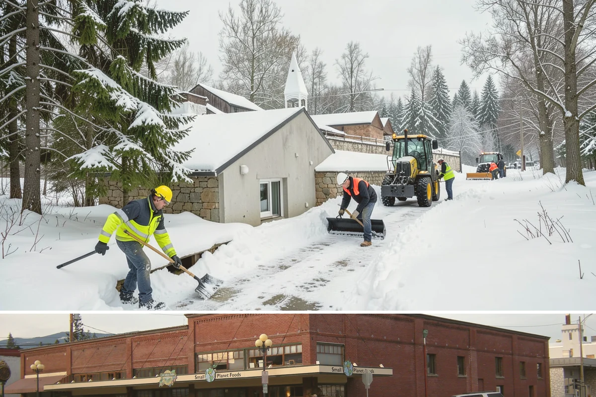 Warehouse Snow Hauling in Sedro-Woolley, Skagit County, WA - Warehouse hauling is scheduled around shipping windows whenever yard accumulation begins to restrict trailer staging and dock...