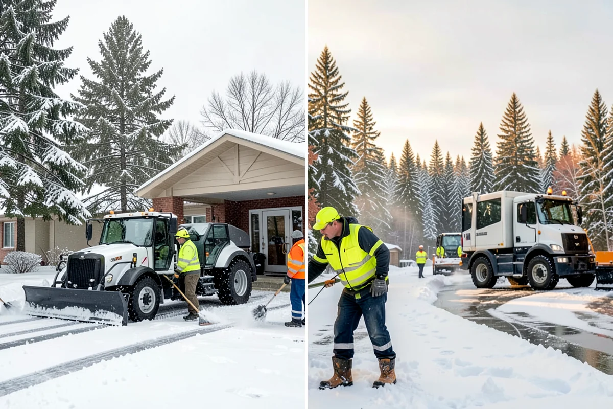 Warehouse Snow Hauling in Shoreline, King County, WA - We map dock faces, truck lanes, and staging areas