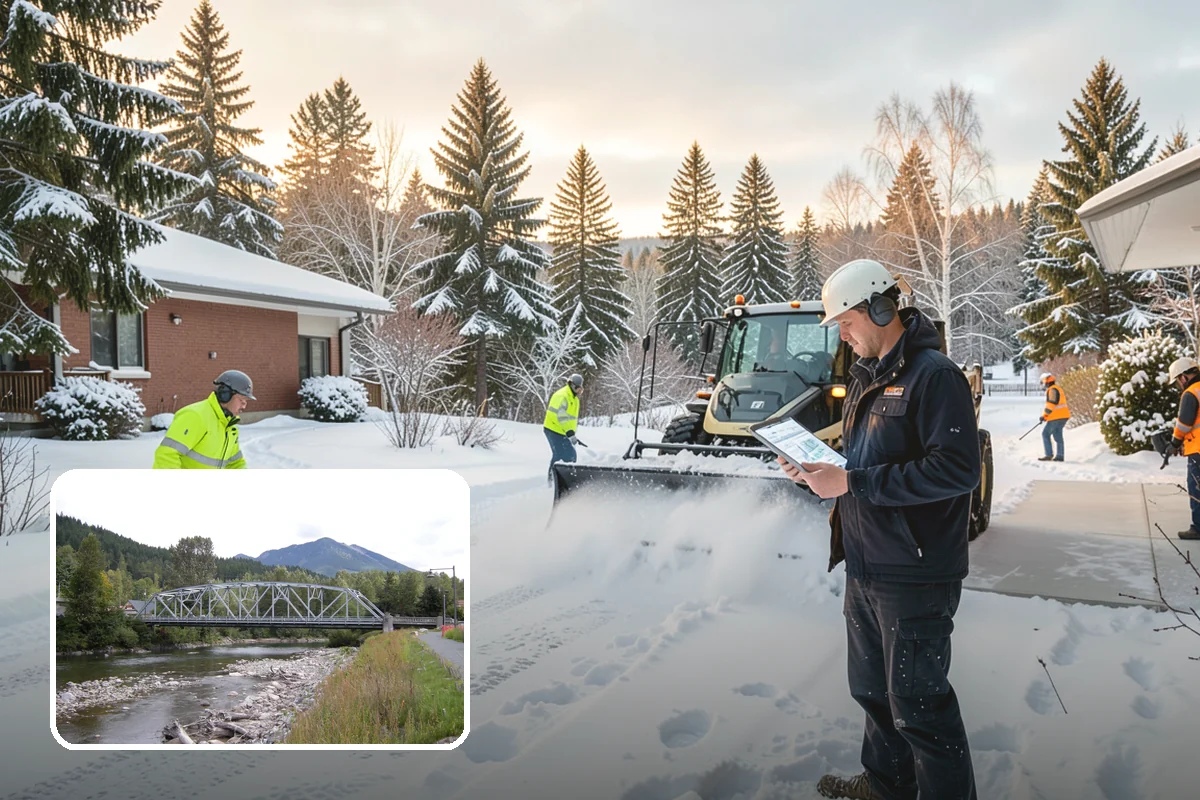 Warehouse Snow Hauling in Skykomish, King County, WA - Keeps dock doors and truck lanes fully usable