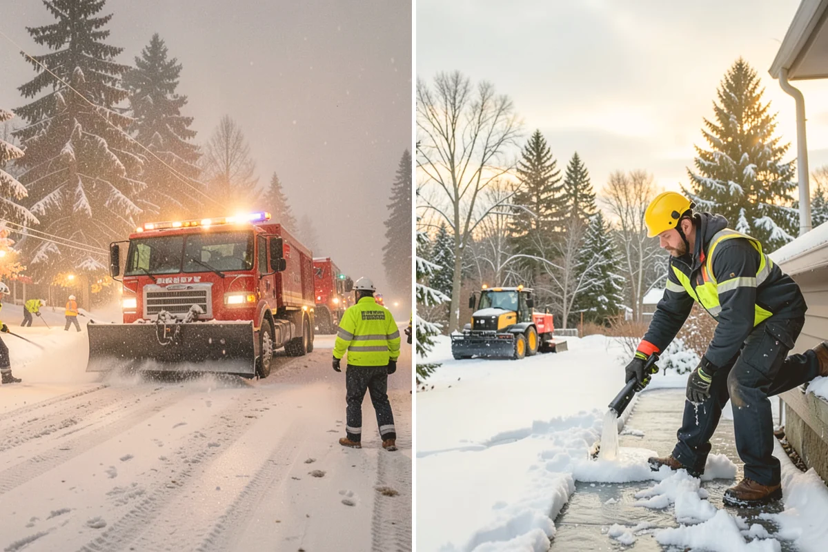 Warehouse Snow Hauling in Snohomish, Snohomish County, WA - We map dock faces, truck lanes, and staging areas