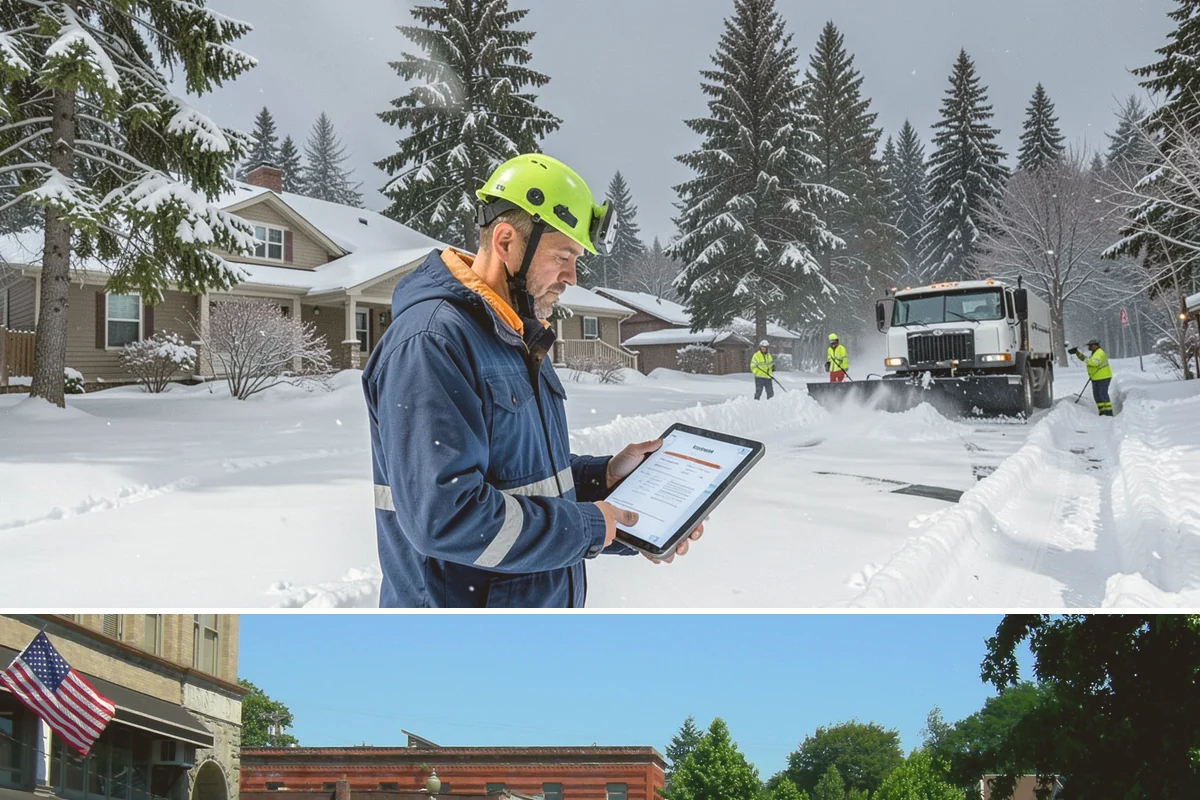 Warehouse Snow Hauling in Snohomish, Snohomish County, WA - Warehouse hauling is scheduled around shipping windows whenever yard accumulation begins to restrict trailer staging and dock...