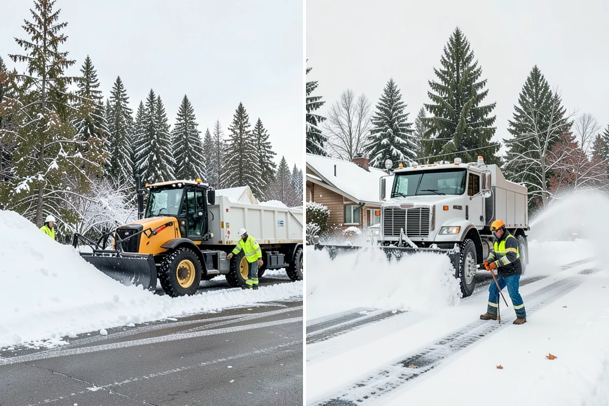 Warehouse Snow Hauling in Snoqualmie, King County, WA - We map dock faces, truck lanes, and staging areas