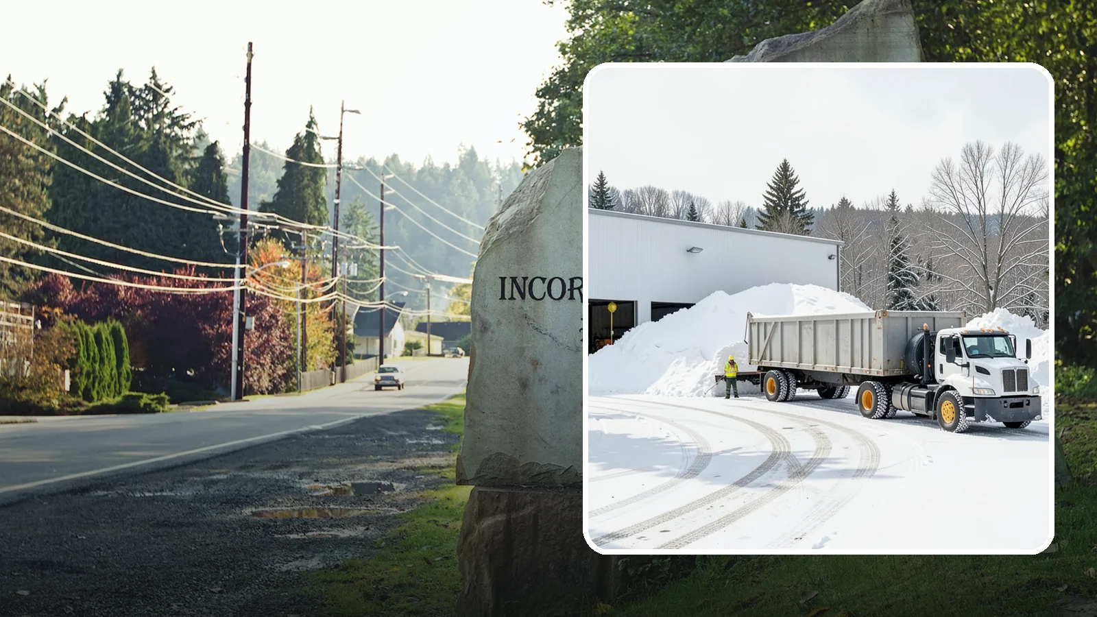 Warehouse Snow Hauling in Wilkeson, Pierce County, WA - We haul snow from warehouse yards, dock approaches, and truck lanes so freight keeps moving through winter.