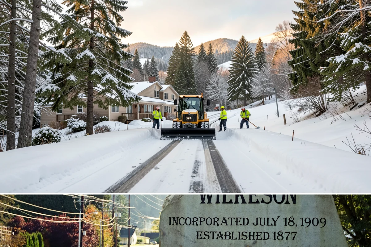 Warehouse Snow Hauling in Wilkeson, Pierce County, WA - Warehouse hauling is scheduled around shipping windows whenever yard accumulation begins to restrict trailer staging and dock...