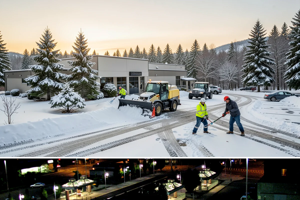 Warehouse Snow Plowing in Auburn, King County, WA - Lock in service before winter so your docks keep receiving and shipping through any snow.