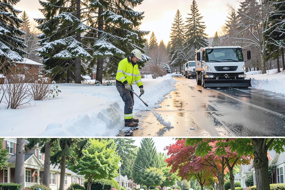 Warehouse Snow Plowing in Beaux Arts Village, King County, WA - Lock in service before winter so your docks keep receiving and shipping through any snow.