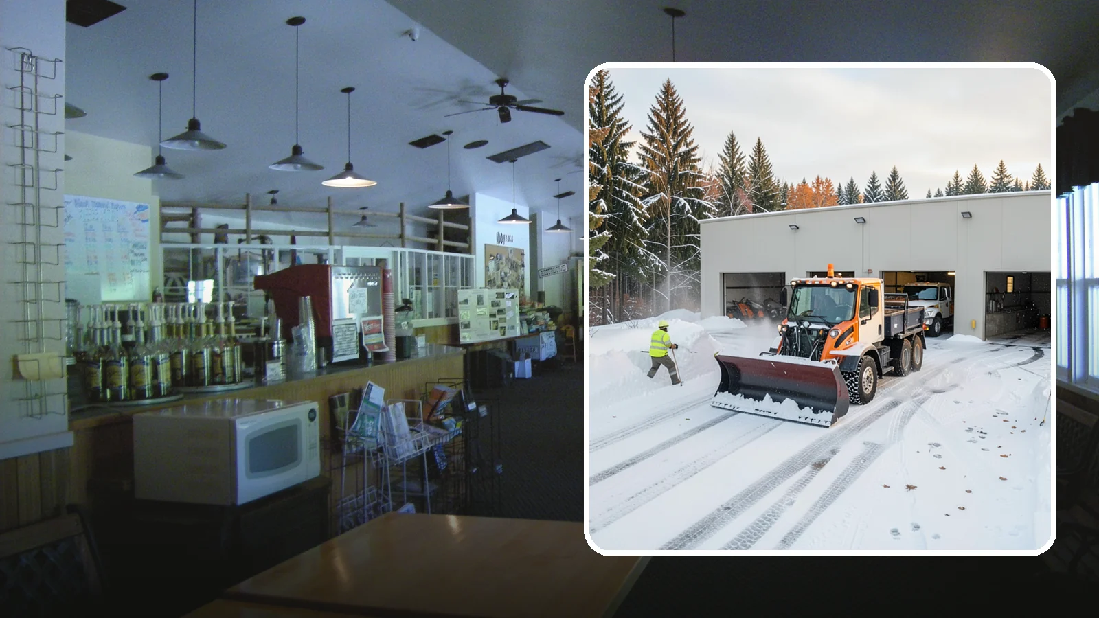 Warehouse Snow Plowing in Black Diamond, King County, WA - We plow warehouse lots, loading docks, and trailer yards so trucks dock and depart without weather delays.