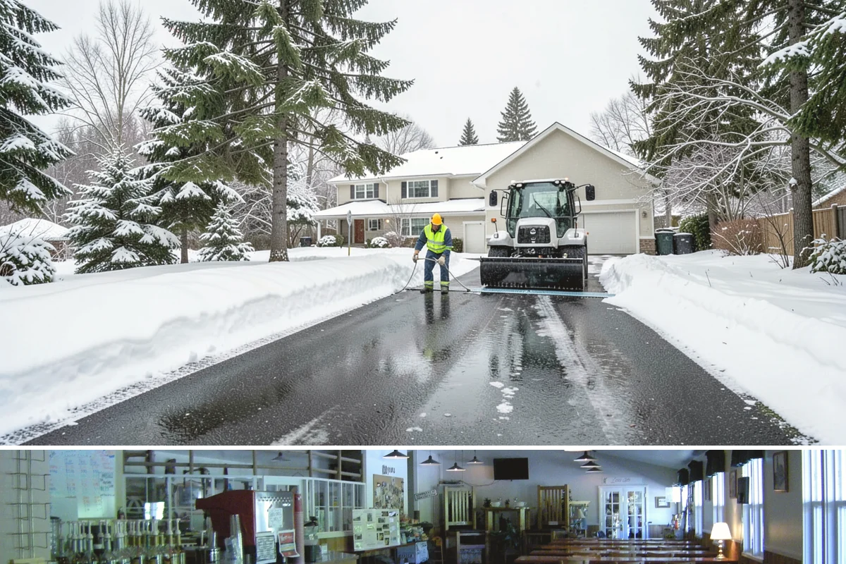 Warehouse Snow Plowing in Black Diamond, King County, WA - Lock in service before winter so your docks keep receiving and shipping through any snow.