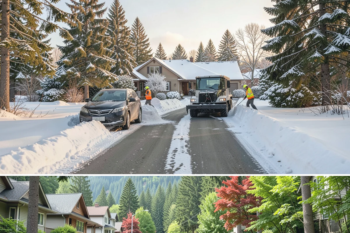 Warehouse Snow Plowing in Darrington, Snohomish County, WA - Lock in service before winter so your docks keep receiving and shipping through any snow.