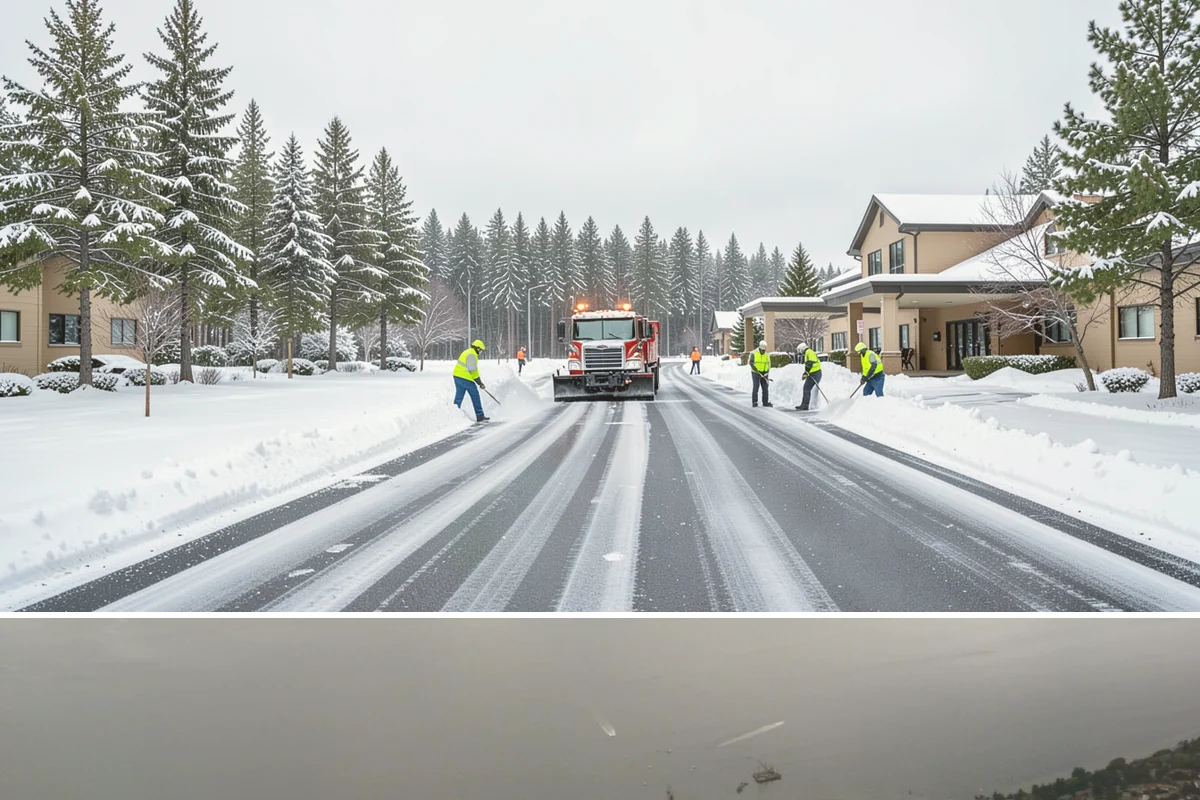 Warehouse Snow Plowing in Des Moines, King County, WA - Lock in service before winter so your docks keep receiving and shipping through any snow.