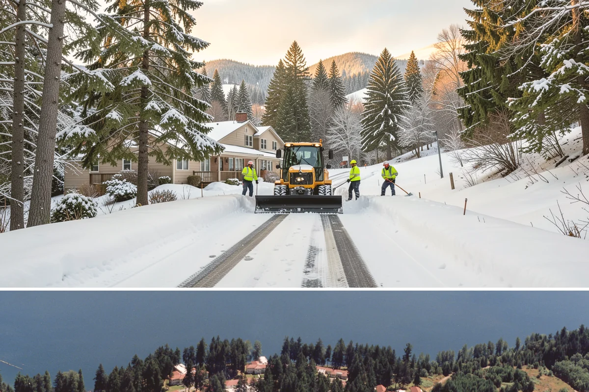 Warehouse Snow Plowing in Lakewood, Pierce County, WA - Lock in service before winter so your docks keep receiving and shipping through any snow.